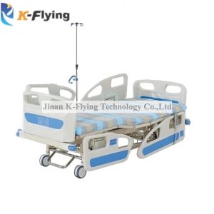 China Adjustable ABS Electric Nursing Bed , 2180mm Hospital ICU Bed on sale