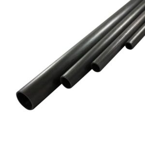 Buy cheap High Tensile and Modulus Unidirectional Round Shaped Pultruded Carbon Fiber Tube from wholesalers