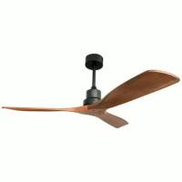 Buy cheap 3 Blades 65w Iron Solid Wood Ceiling Fan Light 52Inch Led Indoor Ceiling Fan product