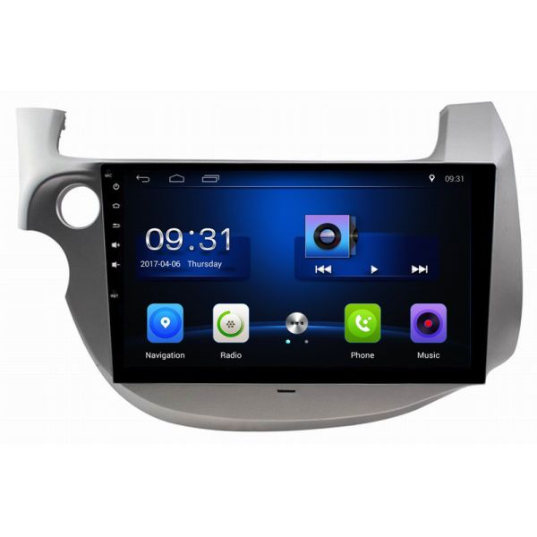 Buy cheap Ouchuangbo 10.2 inch car gps navi radio for Honda Fit with MP3 MP4 1080P video USB android 8.1 system from wholesalers