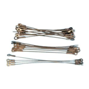 Buy cheap Custom Wire Rope Lanyard Wire Rope Cable Assemblies By Crimp Safety Steel Cable from wholesalers
