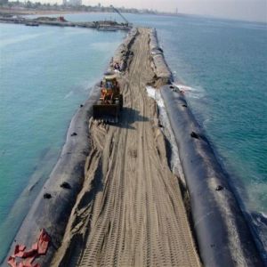 Buy cheap Geotextile PP Tube Geotube Dewatering Bags For Environmental Dredging from wholesalers