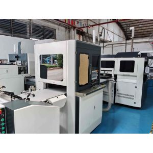 Buy cheap Wedding Candy Gift Rigid Automatic Box Manufacturing Machine 300gsm With Visual Positioning from wholesalers