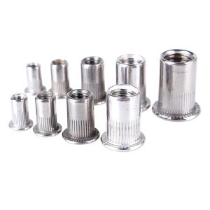 Metric M3 M4 M5 M6 M8 M10 M12 Zinc and Wax Stainless Steel 304 316 Knurled Round