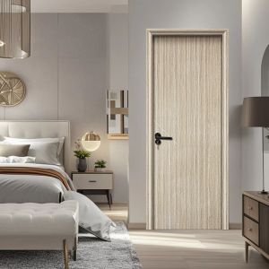 Buy cheap 2025 New Design Waterproof and Fire-Retardant WPC Hollow Door with 100% WPC Frame and 600mm-1080mm Width for Home Decoration from wholesalers