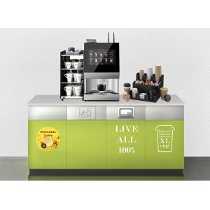 Bean To Cup Coffee Vending Machine For Convenience Store