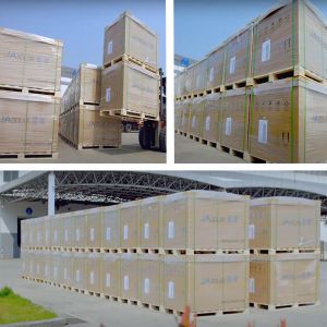 Buy cheap JA Solar Panel Deep Blue 575W 580W 585W 590W 595W 600W Bifacial Double Glass PV Modules from wholesalers