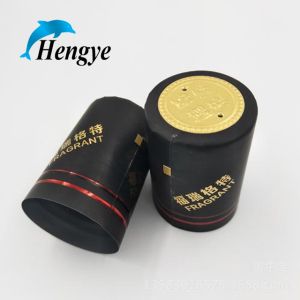 China Customized Wine Bottle Shrink Caps Tin Wine Capsules Gravure Printing on sale