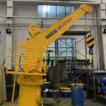Buy cheap CCS 4t 2.6m Offshore Electrical Ship Deck Cranes from wholesalers