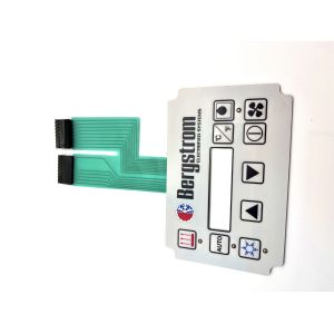 Buy cheap Glossy Finish Polyester Transparent Window Backlit Membrane Keyboard For CNC Machine from wholesalers