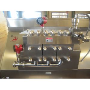 Buy cheap Remote Control 500L/H Dairy Homogenizer For Drink Enzymes from wholesalers