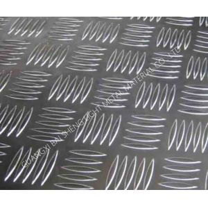 China 5 Bar Aluminum Tread Plate ,small pattern, AA1100/3003/3105,thickness 0.8-15mm on sale