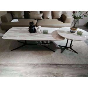 Buy cheap 2018 New Design Simple Style Modern Marble Coffee Table ZZ-ZC1719 from wholesalers