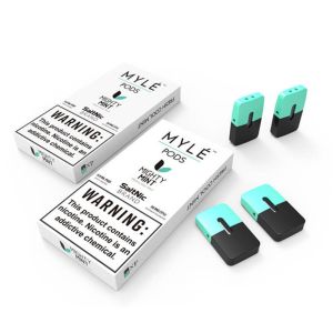 Buy cheap Factory oem e-cigarette accessories 0.9ml empty Myle pods for Myle flat Vape device from wholesalers