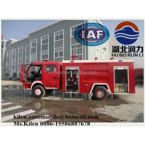 Buy cheap Dongfeng EQ1090 Fire Fighting Truck With Water Tank Euro 2 4X2 Drive Wheel from wholesalers