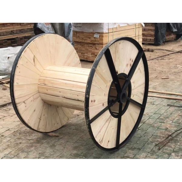 Quality Single Face Wooden Cable Reel Cable Drum Pine Recycled Cable Reels for sale