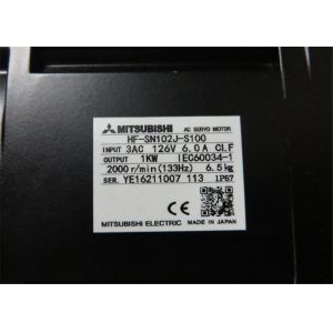 Buy cheap 2000rpm Mitsubishi AC Servo Motor HF-SN202J-S100  Industrial Servo Motor out put 0.5KW 100% Original from wholesalers