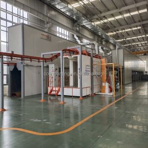 Electrostatic PLC Metal Powder Coating Line CE