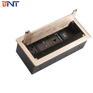 multifunctional aluminum panel wall/desk socket/electrical table panel outlet