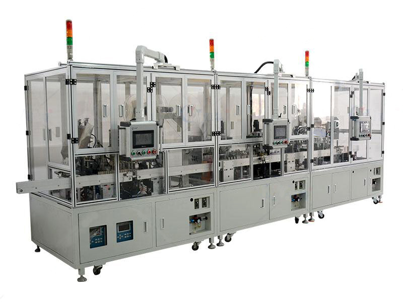 Buy cheap Lithium Ion Battery Assembly Machine Automatic Cylinder Cell Assembly Line product