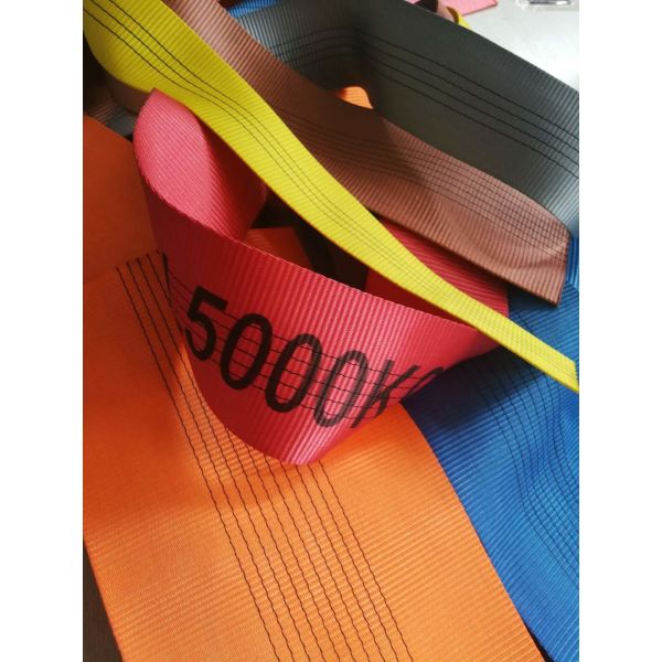 polyester webbing materil for sling , According to EN1492-1 , JB/T 8521, AS1353