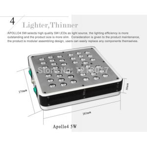 Buy cheap hydroponics pot system high power 5w chip led grow lights from wholesalers
