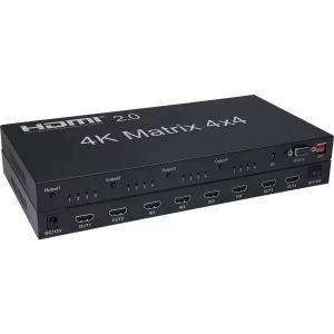 Buy cheap hdmi 4x2 matrix switcher with audio extraction from wholesalers