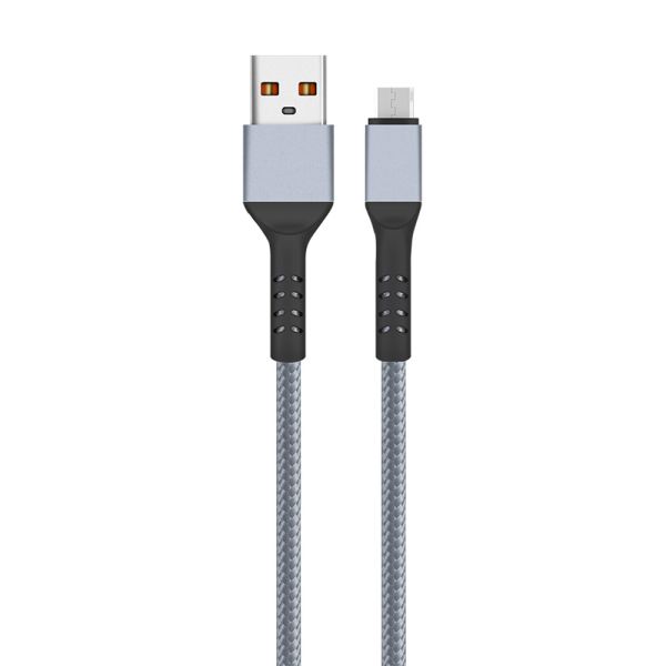 Quality Custom Braided Charging Cable USB 2.0 For Lightning / Android / Type C Devices for sale