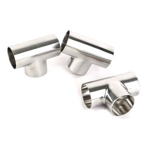 Buy cheap Copper Nickel Equal Tee DN20 Coated With Brass from wholesalers