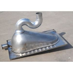 Buy cheap CAD CNC Stainless Steel Squatting Toilet Pan OEM Griding Polishing from wholesalers