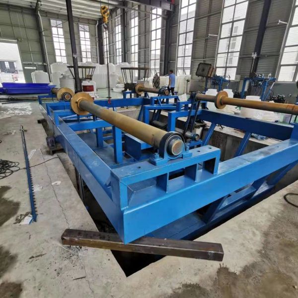 Quality 5.5kw PLC Rotational Molding Machine Roto Moulding Delta Control 50hz for sale