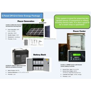 Buy cheap LCD Display Domestic Solar Power Systems With AC / DC Circuit Breakers from wholesalers