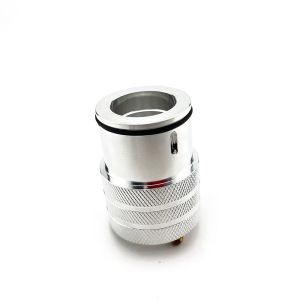 Buy cheap ROHS Compliant Aluminum Burrette Socket Part for Customized Precision Machining from wholesalers