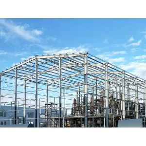 Buy cheap Custom Steel Structure Warehouse with Galvanized Portal Frame from wholesalers