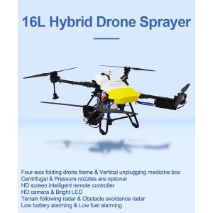 Buy cheap 4 Aixes Agricultural Spray Drone Smart Batteries Fertilizer Spray Drone from wholesalers