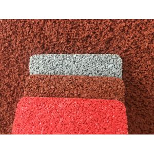 Buy cheap Red Grey Flame Restricted 4mm EPDM Rubber Granules from wholesalers
