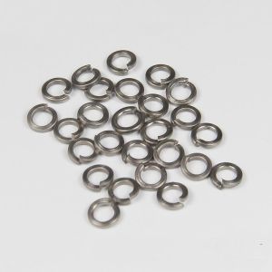 Buy cheap Customized Titanium Spring Lock Washers DIN 127 Surface Treatment Anodizing from wholesalers
