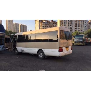 Buy cheap 23 Seats Diesel 1HZ Engine LHD Toyota Used Coaster Bus from wholesalers