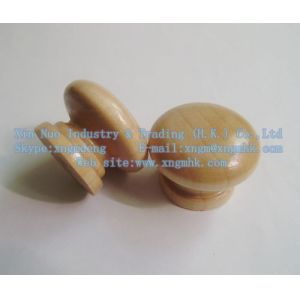 Buy cheap Wooden handle, wooden handle, wooden drawer handle from wholesalers