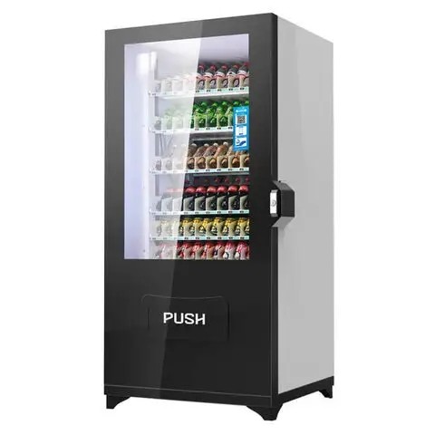Quality Smart Screen Vendor Machine Snack and Drink Vending Machine with QR Code Payment for sale