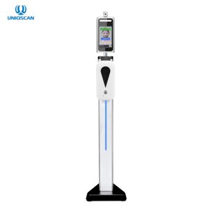 Stainless Steel 8" Time Attendance Facial Recognition Thermometer