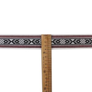 Buy cheap Garment 4cm Bohemia Jacquard Ribbon Trim from wholesalers
