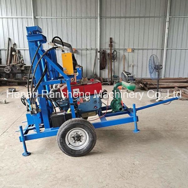 Buy cheap 150m Deep Hydraulic Water Drilling Machine With 1500Kg Hosting Capacity from wholesalers