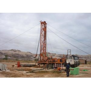 China Min 200m Max 1500m Skid Mounted Water Well Drilling Rig on sale