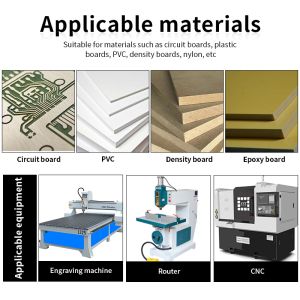 Buy cheap 1/8 Shank Serrated Milling Cutter Corn Bit 8mm Rainbow DLC Coating Corn CNC Bits for Cutting Hardwood Circuit Board Plastic from wholesalers