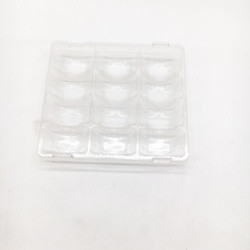 Reusable Plastic Clamshell Macaron Tray Blister Process Type
