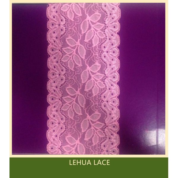 Hot Selling and nice quality Nylon Spandex Stretchy Brazil Lace from China