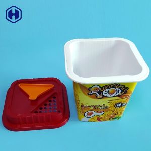 Buy cheap 92MM PP Japanese Ramen Noodle IML Cup With Holes from wholesalers