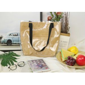 Buy cheap Recyclable Transparent PVC Tote Bag Eco Friendly from wholesalers