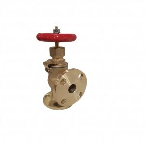 Buy cheap Marine Angle flange check valve   JIS  bronze  5K  10K  16K from wholesalers